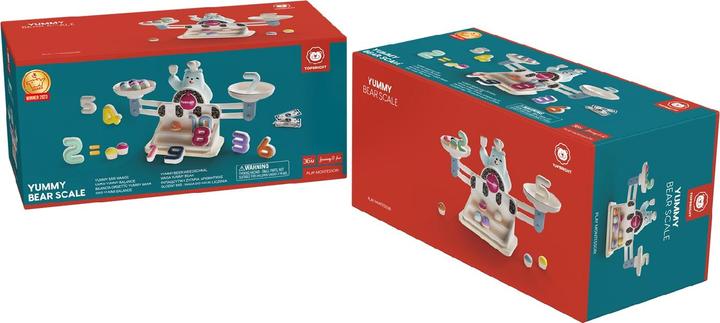 Actual product image Topbright Toys Yummy Bear Scale / Yummy Bear Scale TOY AWARD 2023 (German, English, French, Italian, Spanish, Dutch, Slovak, Czech, Russian, Romanian, Serbian, Swedish, Slovenian, Norwegian, Bosnian, Croatian, Bulgarian, Lithuanian)