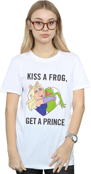 Immagine prodotto Disney The Muppets Kiss A Frog Maglietta Ampia Donna (XXL)