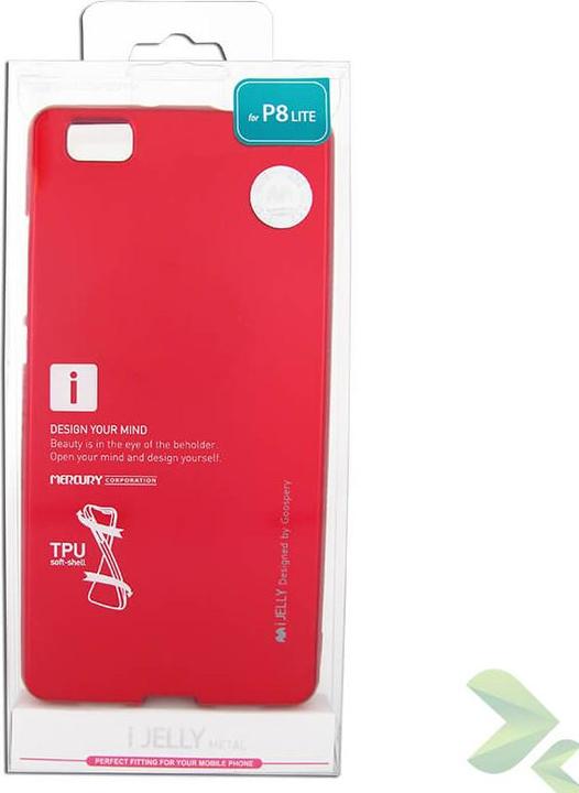 Image du produit I-Jelly - Housse pour Huawei P8 Lite (Rouge) (Huawei P8 Lite)