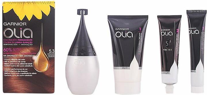 Image du produit Garnier OLIA Coloración Permanente #5,3 Capuccino 4 pz (5,3 Capuccino)