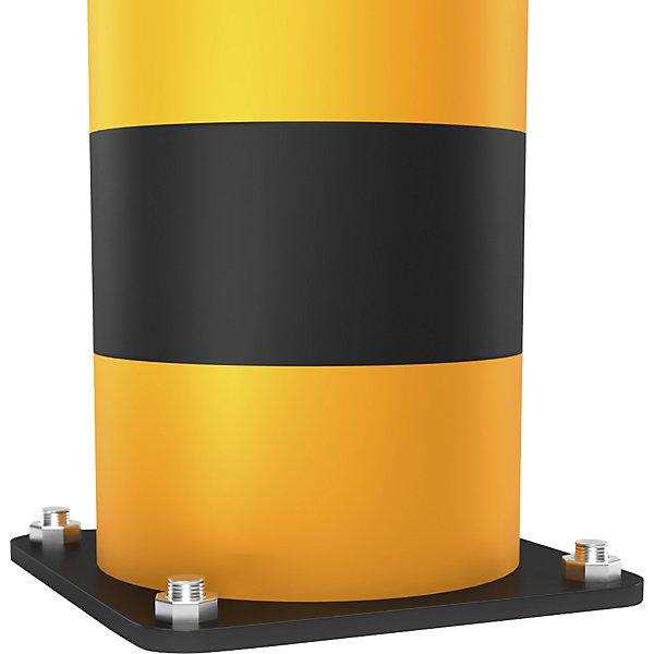 Actual product image Ampere STRONG crash protection bollard, tube diameter 200 mm, traffic yellow, height