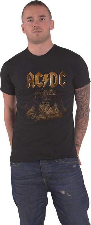 Actual product image AC/DC Unisex Adult Brass Bells T-Shirt (XL)
