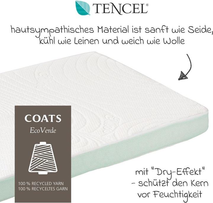 Image du produit Alvi Babymatratzen & Kindermatratzen 4-tlg. Matratzen-Set für Kinderbett 70x140 (70 x 140 cm)