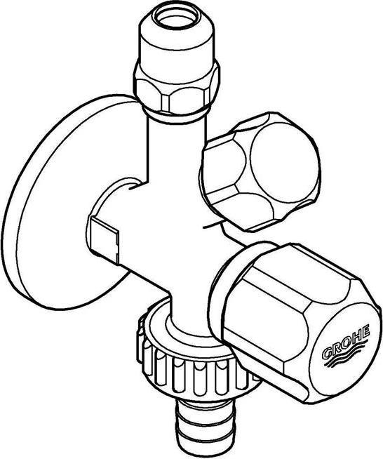 Immagine prodotto Grohe Valvola angolare combinata