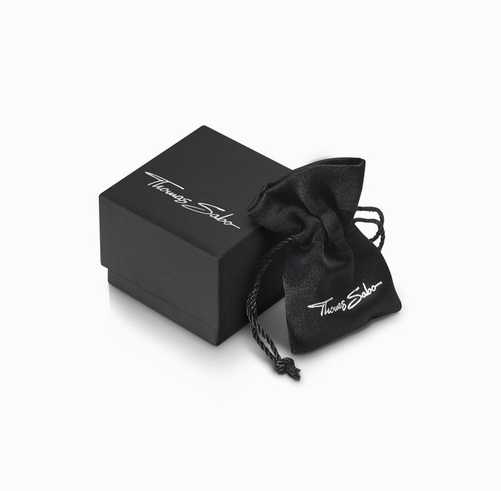 Actual product image Thomas Sabo Tennis bracelet heart with white stones silver (19 cm, Recycled 925 silver)