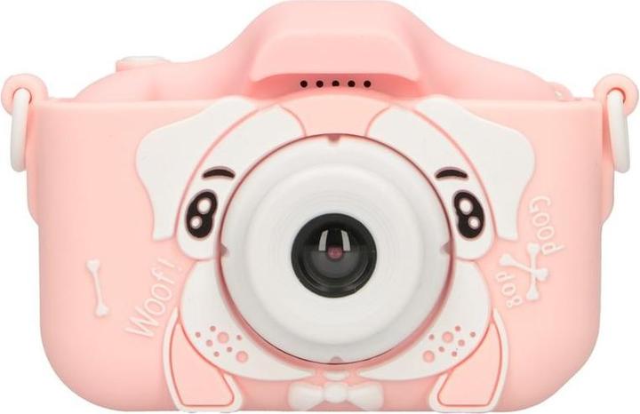 Actual product image Xinjia Extralink Kids Camera H28 Dual Pink