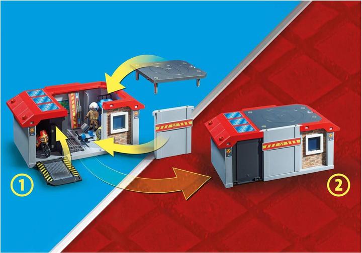 Produktbild Playmobil Mitnehm-Feuerwehrstation (71193, Playmobil City Action)