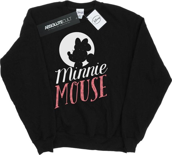 Actual product image Disney Girls Minnie Mouse Moon Silhouette Sweatshirt (116)