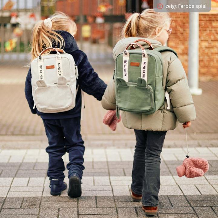 Image du produit Childhome Sac à dos pour enfants Club Signature canvas vieux blanc (7.40 l)