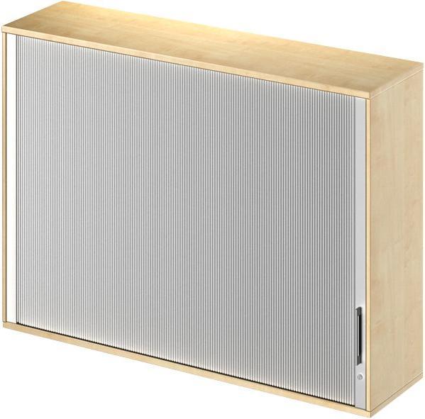 Actual product image Schäfer Shop Top-mounted roller shutter wardrobe TETRIS WOOD