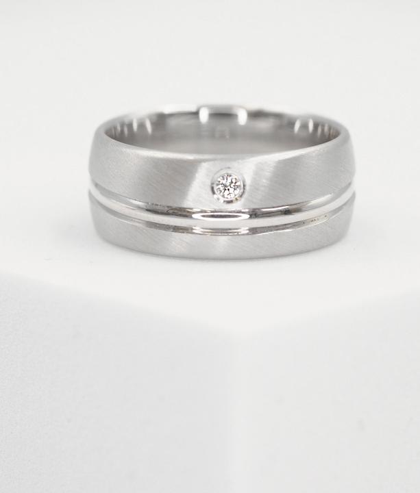 Immagine prodotto Muau Anello del partner (56, 925 Argento)