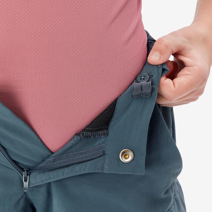 Image du produit Quechua Pantalon modulable de randonnée junior, MH500 bleu (14, 15, 16)