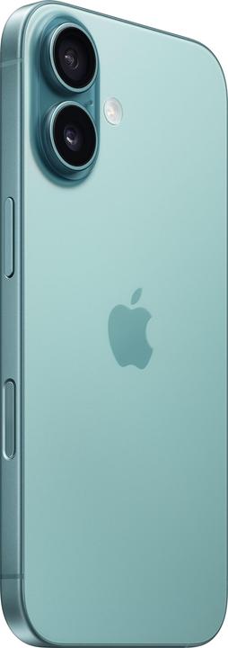 Image du produit Apple iPhone 16 (256 Go, Bleu sarcelle, 6.10", SIM + eSIM, 48 Mpx, 5G)