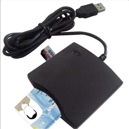 Actual product image Transcend SMART CARD READER USB PC/SC Black