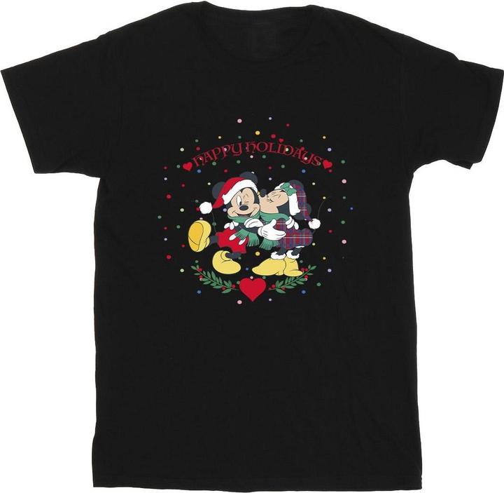 Immagine prodotto Disney Mickey Mouse Mickey Minnie Christmas Maglietta Ragazzi (152, 158)