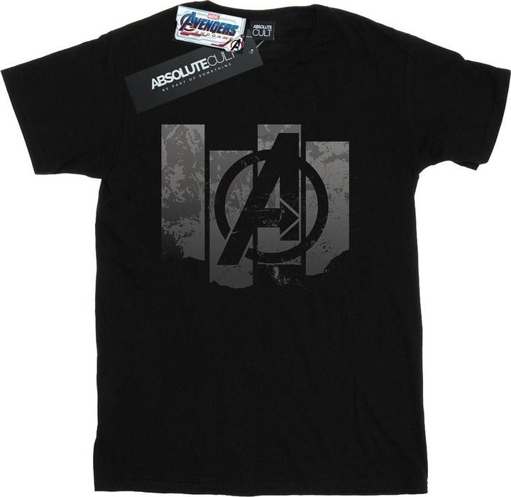 Actual product image Mens Avengers Endgame Panel Logo T-Shirt (4XL)