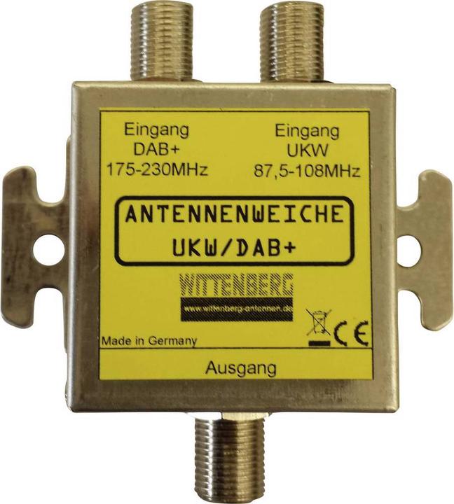 Wittenberg Antennen weiche für UKW und DAB+