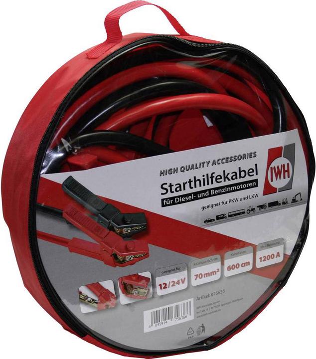 Actual product image IWH Jumper cables (1200 A)