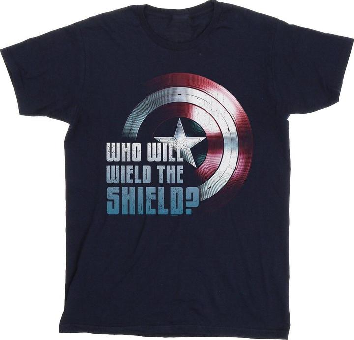 Produktbild The Falcon And The Winter Soldier Wield The Shield TShirt (M)