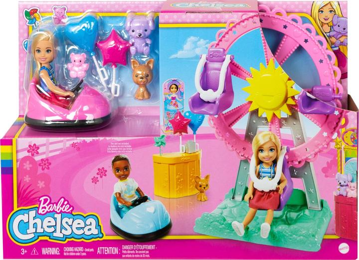 Produktbild Barbie Chelsea Puppe und Jahrmarkt Spielset