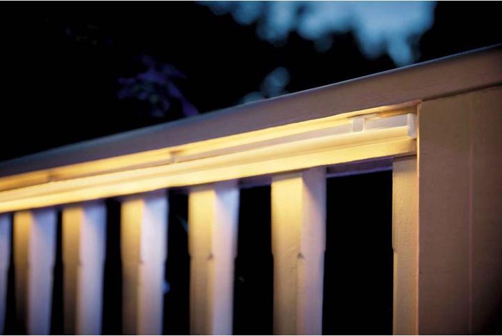 Produktbild Philips Hue LED Stripe Lightstrip Outdoor (DE Stecker) (Mehrfarbig, 200 cm, Outdoor)
