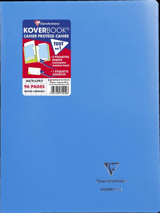Clairefontaine Koverbook (A4, Speziallineatur, Harter Einband)