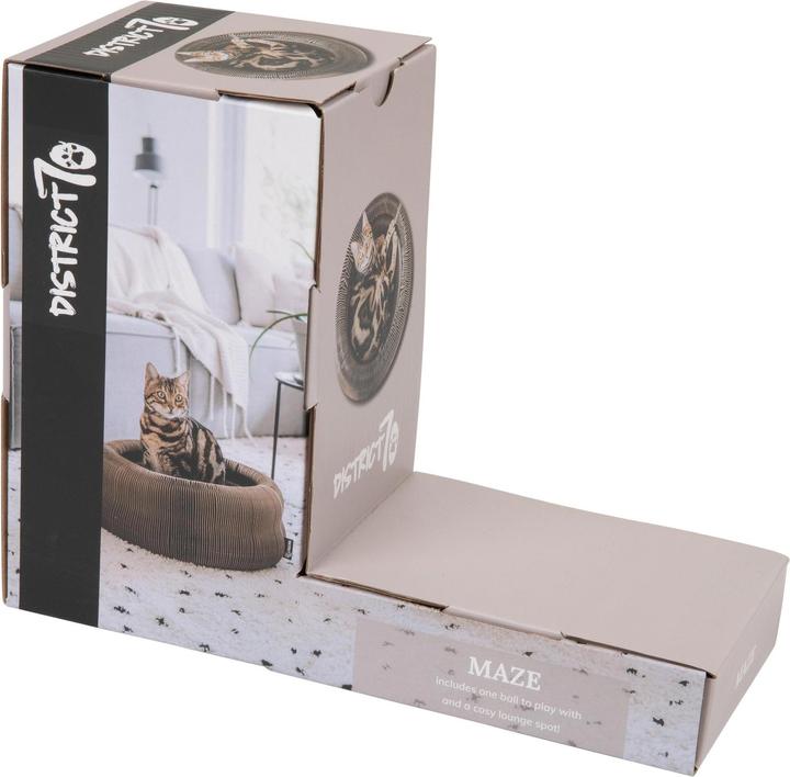 Actual product image District 70 Maze (18 cm, Dark brown)