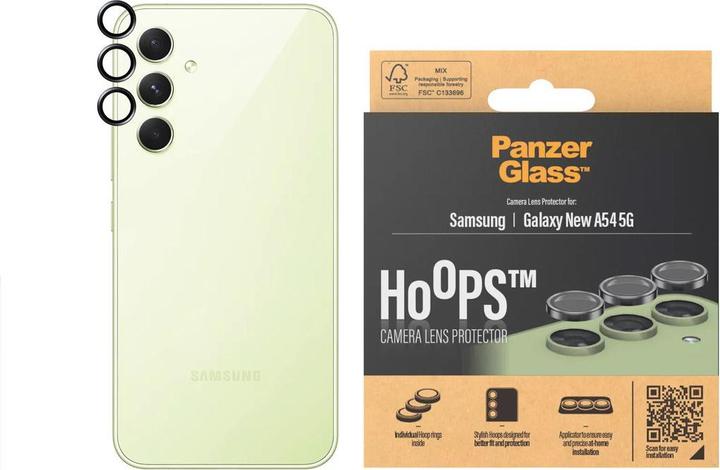 Immagine prodotto PanzerGlass Hoops Camera Lens Protector (1 Pezzo/i, Samsung Galaxy A55)