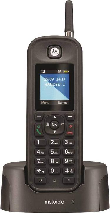 Produktbild Motorola O201 DECT Schnurloses Telefon analog Freisprechen Schwarz