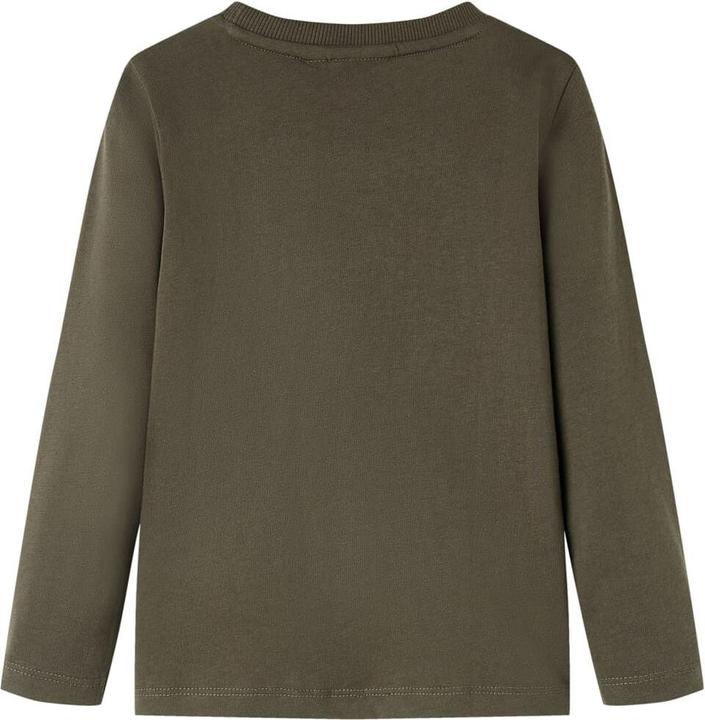 Image du produit VidaXL T-shirt manches longues enfant kaki 104,Matière : 100 (104)