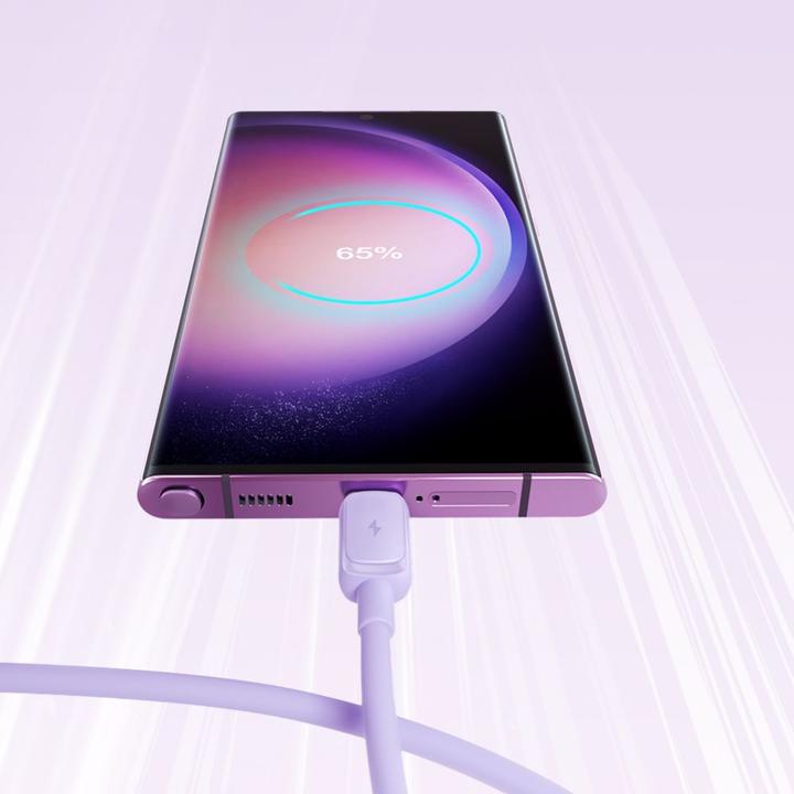 Immagine prodotto Joyroom Cavo USB-A - USB-C Color Series 3A, 1,2 m - Viola (1.20 m)