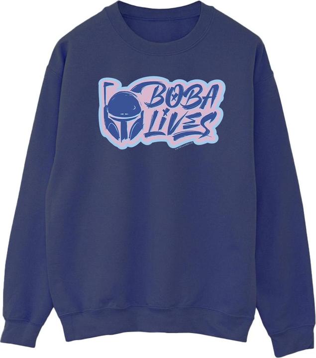 Immagine prodotto Star Wars The Book Of Boba Fett Lives Pocket Felpa Uomo (XXL)