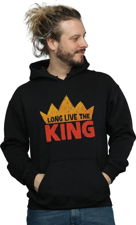 Actual product image Disney Mens The Lion King Movie Long Live The King Hoodie (4XL)