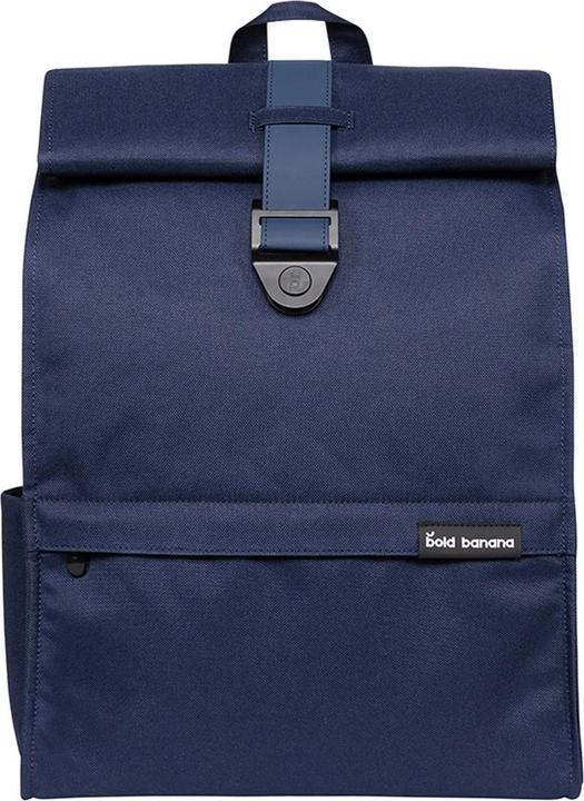 Produktbild Bold Fett Bananen -Laptop -Rucksack / Rucksack / Schultasche - 15,6 Zoll - Rolltop - Blau