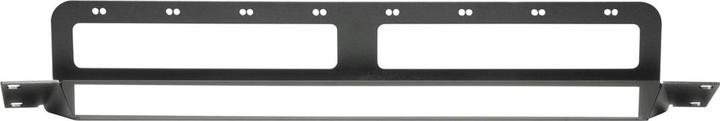 Actual product image Adam Hall 9inch Parts 9inch angled rack panel for 8x jacks (Accessories)