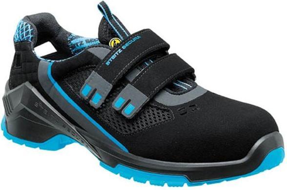Actual product image Steitz Secura Safety sandals VD PRO ESD 1000 black/blue S1 Gr.38 XB (S1, 38)