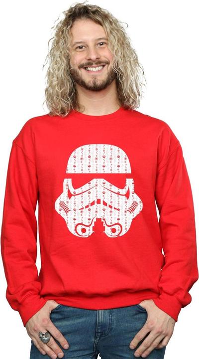 Produktbild Star Wars Christmas Stormtrooper Helmet Sweatshirt (XXL)