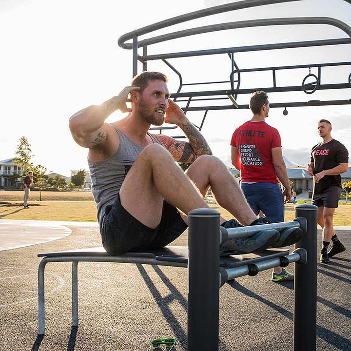 Produktbild Kompan Outdoor-Fitness-Station Pro 2