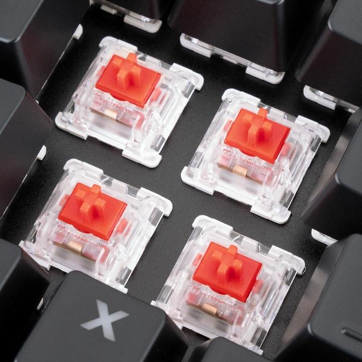 Actual product image Sharkoon SKILLER SGK40 Mech Red Black (DE, Cable)