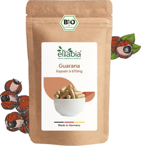 Eltabia Bio Guarana Kapseln 200 (200 Stück, Kapseln)