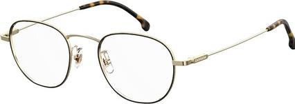 Produktbild Carrera 217/G Quadratische Korrektionsbrillenrahmen Gold Schwarz 50mm