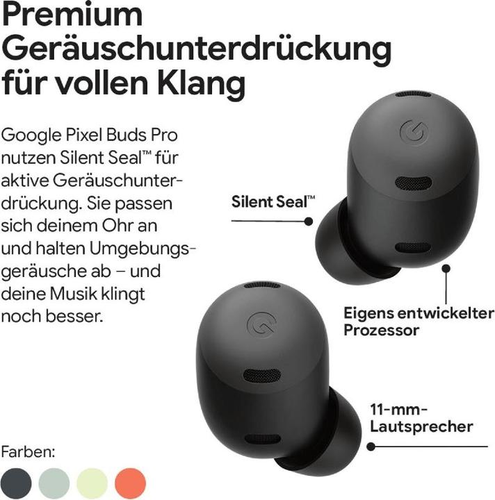 Image du produit Google Pixel Buds Pro, Bleu ciel - GA05191 (ANC, 7 h, Sans fil)