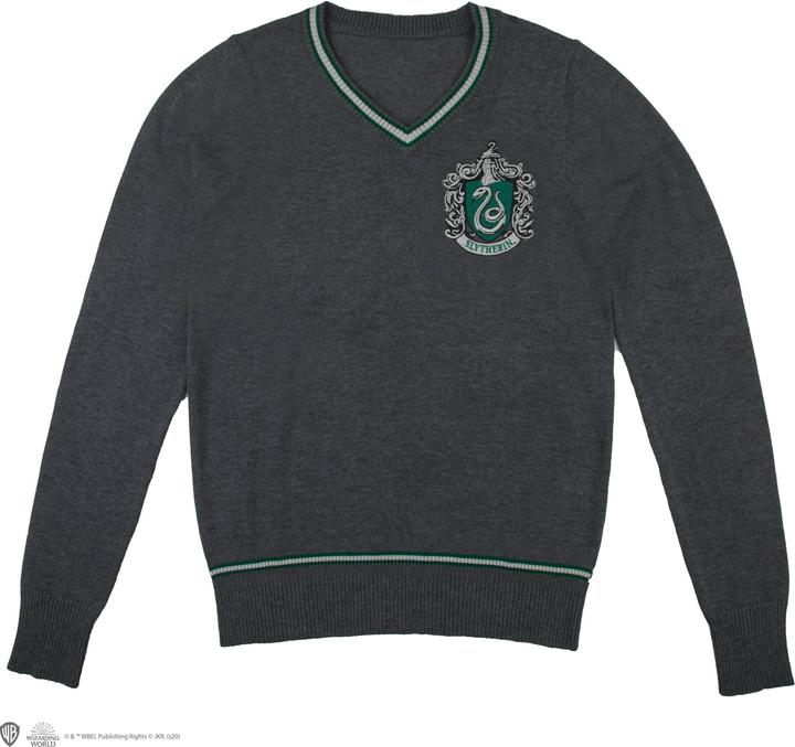Image du produit Cinereplicas Harry Potter - Serpentard - Pull gris tricoté - Large (L)