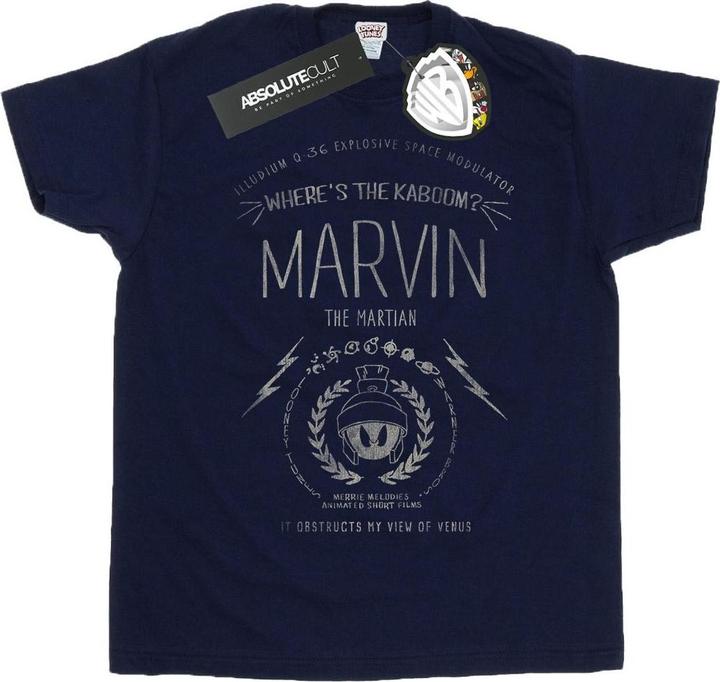 Produktbild Looney Tunes Marvin The Martian Where's The Kaboom TShirt (L)
