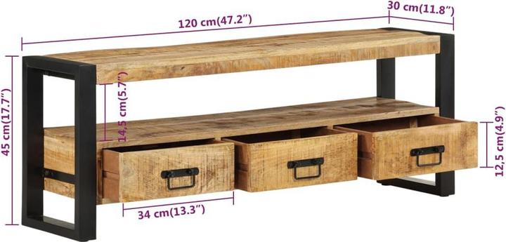 Immagine prodotto VidaXL Helena (120 x 45 cm)