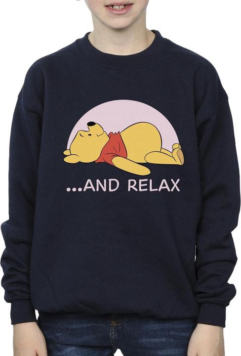 Actual product image Disney Boys Winnie The Pooh Relax Sweatshirt (128)