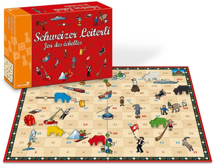 Actual product image Swiss ladder (German, French, Italian, English)
