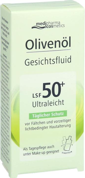 Produktbild Dr. Theiss Olivenoel Ges Fluid Lsf50+ (50 ml, Gesichtsfluid, SPF 50+)