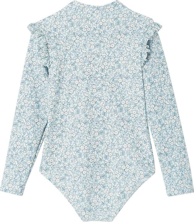 Vertbaudet Langärmeliger Mädchen Badeanzug mit UV-Schutz Oeko-Tex