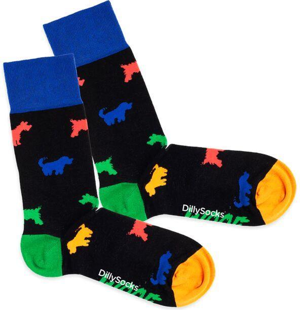 Actual product image DillySocks Woofing Around (Single pack, 36 - 40)